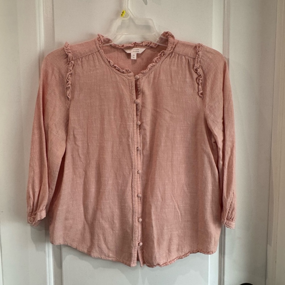 Lauren Conrad Pink Blouse